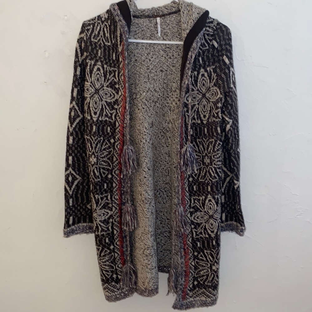 Hoodied Free People Sweater
